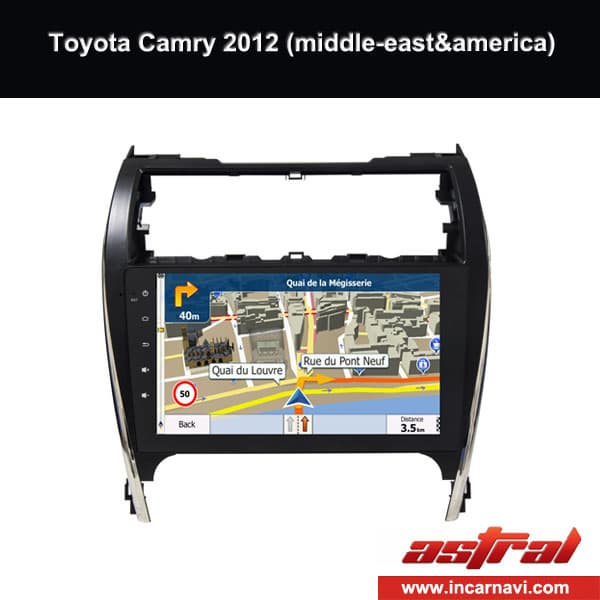 Double Din Car Stereo Device Toyota Camry 2012